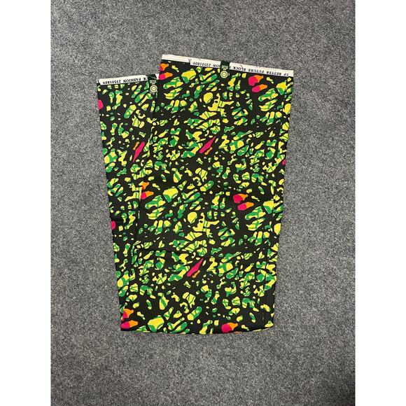 6 yards wholesale African Print Fabric/ Ankara kente multi color print - Picture 5 of 9